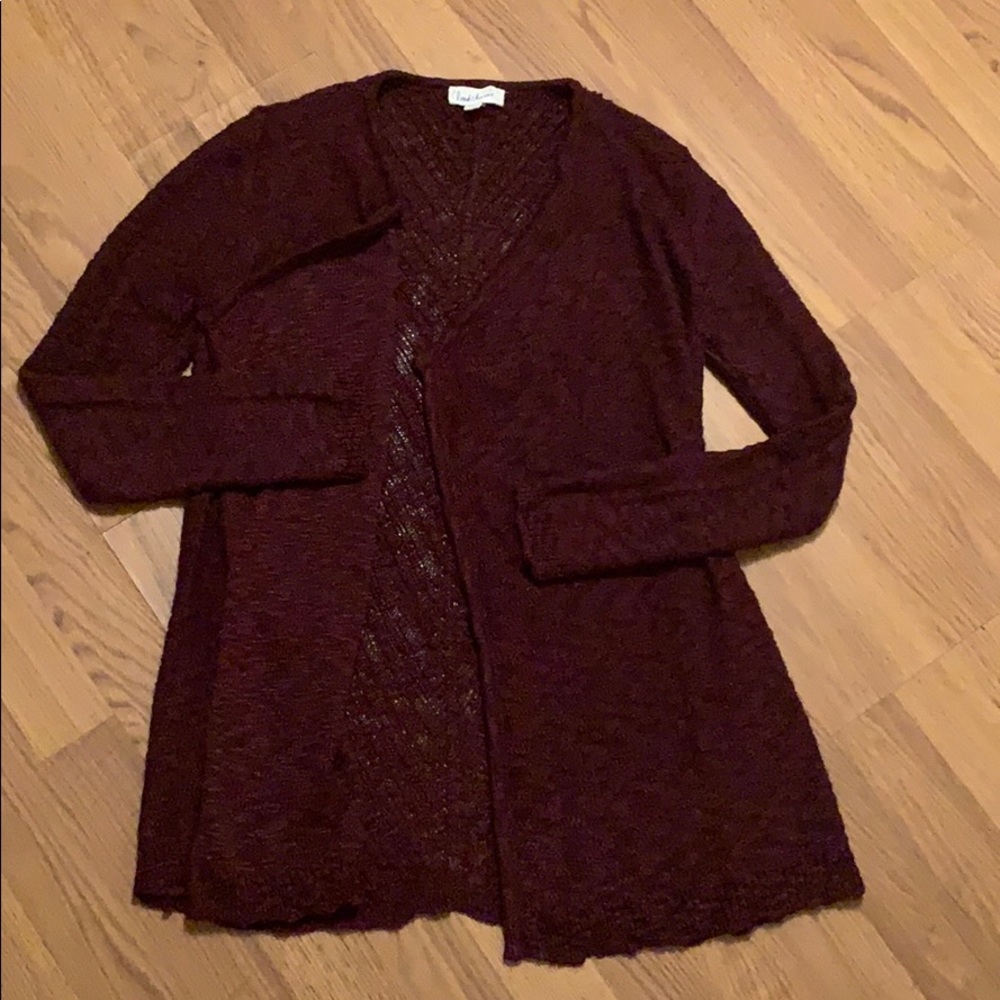 Cardigan sweater